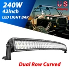 Nilight Curved 42" 240W Led Work Bar Off Road Ford Trucks Driving Lamp New. Price: $85.99.