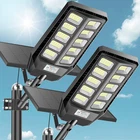 8500W Waterproof Solar Lights With Motion Sensor & Remote - 2 Pack New. Price: $199.99.