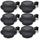 Solar Gutter Light Led Patio Fence 6 Pcs Cold White Color Vidaxl New. Price: $66.99.