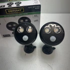 Defiant Motion Activated Led Flood Lights 2 Pack 450 Lumens Black 1011577573 Open. Price: $21.59.