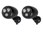 Defiant 120-DEGREE Battery Powered Black Motion Activated Led Flood Light 2-PACK New. Price: $19.98.