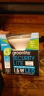 Greenlite Led Security Par 38 Flood 15W 125W Equal, Dawn To Dusk, 3000K Bright New. Price: $13.95.