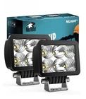Nilight Pod Lights 2 Pcs 3.3 Inch 6LED Spot Flood Combo Beam Square Offroad New. Price: $39.95.