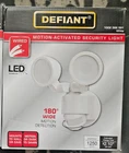 Defiant 180 Degree White Motion Sensing Dusk To Dawn Led Flood Light New. Price: $44.78.