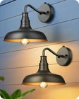 Edishine 2 Pack Dusk To Dawn Outdoor Wall Lights,farmhouse Gooseneck Barn Black New. Price: $49.99.