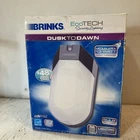 Brinks Ecotech Security Light Dusk To Dawn Eznstall Bulb Included Open. Price: $24.99.
