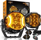 Auxbeam 3"INCH 108W Side Shooter Led Work Driving Light Spot Fog Pods Amber Drl New. Price: $152.99.