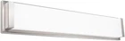 Metro 27" Led Energy Star Bathroom Vanity Light In Brushed Nickel 3000K New. Price: $210.99.