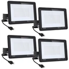 4PACK-150W Led Flood Light OUTDOOR,16500LM Work With 6FT Us Plug,ip... New. Price: $143.98.