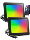 Led Outdoor 600W Equiv, 60W Rgb Color Changing Floodlight... New. Price: $67.08.