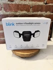 Blink Outdoor 4 Battery-powered 1080P Security Camera With Floodlight Black New. Price: $80.00.