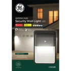 Ge Outdoor Security Led Wall Light W/ Dusk To Dawn Sensor Hardwired 3500 Lumens New. Price: $50.13.