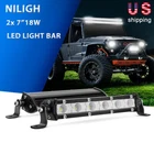 2PCS 7"INCH 18W Ultra-slim Led Light Bar Flood Driving Lamps Trucks Atv 4X4 Boat New. Price: $24.99.