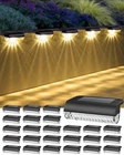 24 Pack Solar Step Lights Outdoor Stairs - Waterproof Fence Auto On/of... New. Price: $57.81.