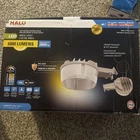 Halo Dusk To Dawn Integrated Led Area Light/flood Gray ALS60CD2D Open. Price: $29.00.