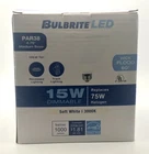 4-PACK Bulbrite Led 15W DIMMABLE/75 Watt Halogen Flood Lights 3000K/SOFT White New. Price: $49.99.