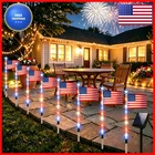 Sxxsmywr 8 Pack Solar American Flag Pathway LIGHTS-4TH Of July Outdoor Decor New. Price: $78.30.