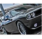Round Led Halo Angel White Headlight And Fog Lights Combo Fits Dodge Challenger New. Price: $32.99.
