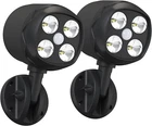 Yuyotrre Motion Sensor Outdoor LIGHTS,2 Spot With 2PACKS, Black New. Price: $47.18.