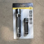 Defiant Aluminum Led Flashlights 1100 & 650 Lumens 2-PACK Water-resistant Black New. Price: $14.00.