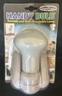 Handy Bulb Potable & Wall-mountable Lamp Cabinet Closet Night Light Battery New. Price: $9.99.