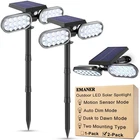 Emaner Motion Solar Lights Outdoor, Floodlight, Stay 2-PACK, Black New. Price: $61.99.