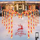 Brightown 35 Candy Cane Lights Outdoor Pathway 10 Packs Jumbo New. Price: $101.36.