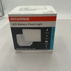 Sylvania Motion-sensing Battery Led White Security Floodlight New. Price: $30.00.