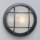 Trans Globe 8" Wide Round Bulkhead In Black - 41505 Bk New. Price: $41.80.