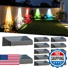 Polarpra Fence Solar Lights 12 Pack Outdoor Waterproof Led Rgb White Cool Warm New. Price: $79.28.