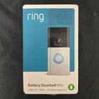 Ring Battery Doorbell Pro Hd+ Wifi Video Satin Nickel New Sealed. Price: $99.00.