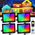 T-sun Led Flood Lights Outdoor 60W, 600W 4 Pack, 60W-APP&REMOTE Control New. Price: $125.48.
