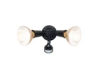 Halo 110 Black Motion Activated Sensor Outdoor Security Flood Light New. Price: $24.90.