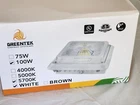Greentek Led Canopy Light 100W Outdoor Parking Garage White 5700K New. Price: $49.99.