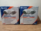 Lithonia Lighting 200W Twin Head Quartz Halogen Security Floodlight White New. Price: $39.99.