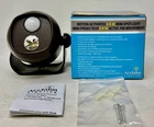 Acclaim Mini Motion Activated Led Spotlight With Battery Power, Bronze New. Price: $12.95.