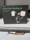 Wyze Wired Outdoor Wi-fi Floodlight V2 Home Security Camera 2K Video Black New. Price: $70.00.