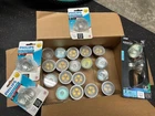 Huge Lot Of 23 GU5.3 Base Light Bulbs Philips, Toshiba Halogen & Led New Used. Price: $40.00.