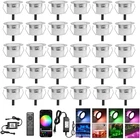 Smart Wifi Led Deck Lights 30 Pack, App Control Rgb Outdoor Lighting For Patio New. Price: $298.99.