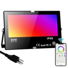 Led Flood Outdoor, 800W Equivalent 8000LM Smart Rgb Stage Lights, Bluet... New. Price: $47.45.