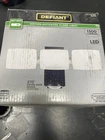 Defiant HB-2813-BK 270 Black Battery Outdoor 3-HEAD Led Security Light 1300 Lum Open. Price: $19.79.