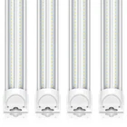 Barrina 8FT Led Shop Light, 100W 15000LM 5000K, Clear Cover Linkable Tube... New. Price: $180.44.
