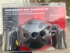 Double Floodlight Kit Outdoor Bronze 150 Watt Security New Pass & Seymour. Price: $7.99.