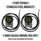 Gatekeeper Off-road Gk "easy Switch" 3 Function Led Amber/white Pod Lights New. Price: $107.27.