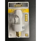 Defiant 360 Degree Indoor Motion Light Control Universal E26 Base All Bulb Types New. Price: $10.43.
