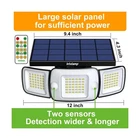 Pack - Intelamp Solar Flood Lights Outdoor Waterproof, 6000MAH 1200LM New. Price: $95.00.