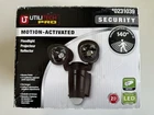 Utilitech Pro Motion Activated Security Floodlight 0231039 Battery Operated Led New. Price: $24.45.