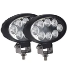Oval Led Flood Light 12V/24V, 2PACK 5.5IN 24W Bar Cab Rear Work... New. Price: $60.60.