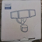 Philips Led Flood Light 75W 7400 Lumens Outdoor Black Motion Sensor Used. Price: $59.00.