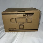 Lepower 35W Led Security Lights Motion Sensor Light, 3500LM, IP65, 5500K, White Open. Price: $38.99.